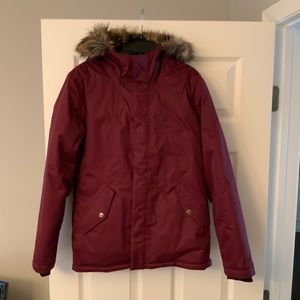 Girls North Face Parka